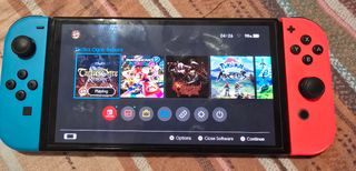 Nintendo Switch OLED + pokemon Arceus + Accesorios