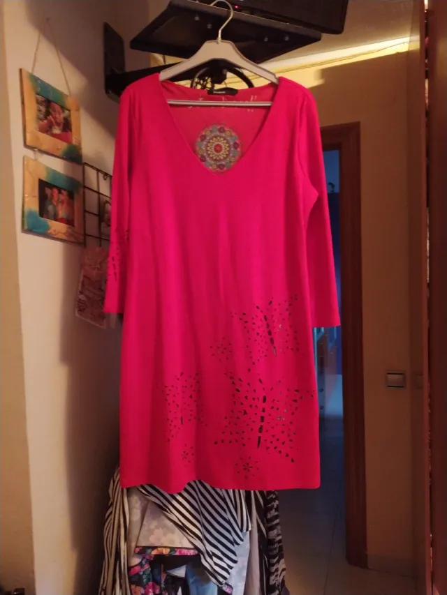 Vestido Desigual Rojo