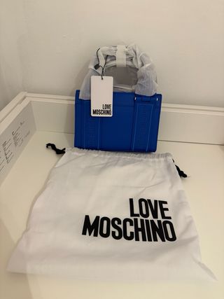 Bolso Love Moschino Azul Eléctrico