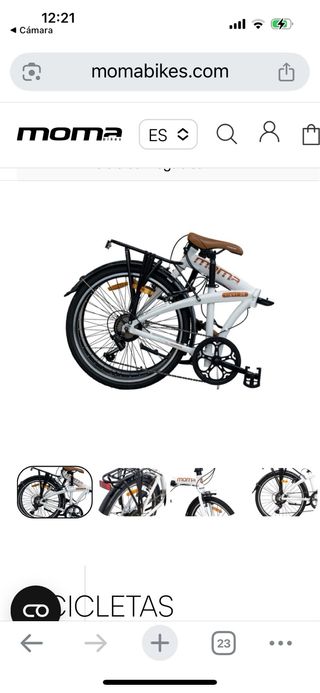 Bicicleta plegable Moma Bikes LIGHT 24