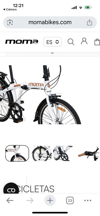 Bicicleta plegable Moma Bikes LIGHT 24