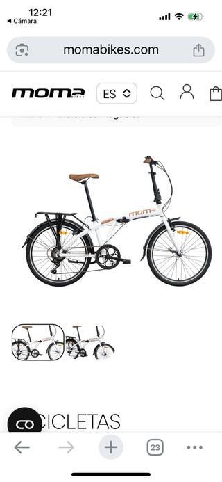 Bicicleta plegable Moma Bikes LIGHT 24