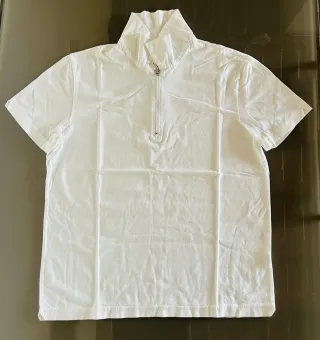 Polo uomo bianco Grigio Perla