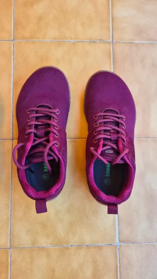 2 pares de zapatos Saguaro Azul y Granate Talla 36