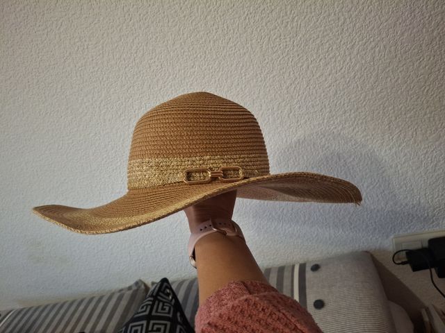 Sombrero de paja mujer