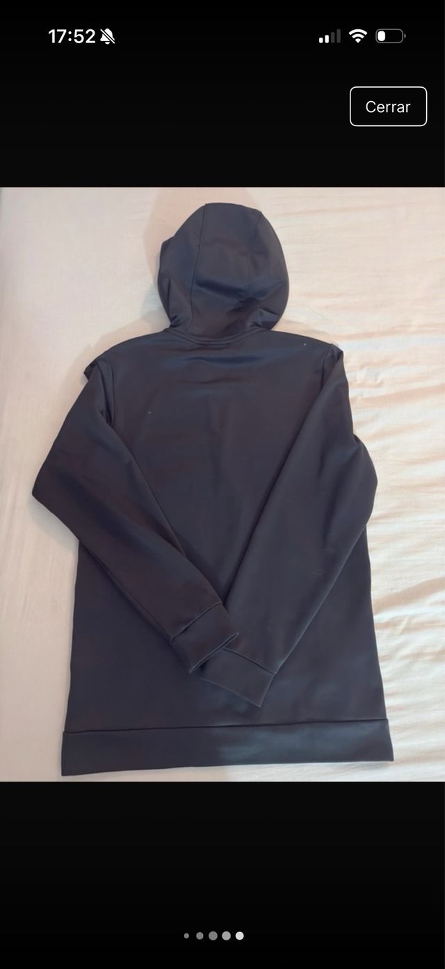 Chaqueta Nike Negra con Cremallera