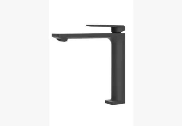 Grifo alto lavabo IMEX negro