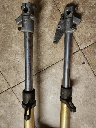 Barras y tijas Rieju RR Doradas