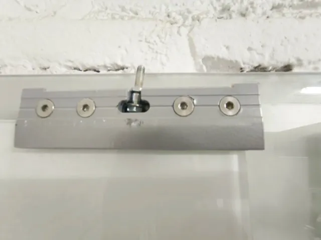 2 Puertas Correderas Cristal templado Blancas Nuev