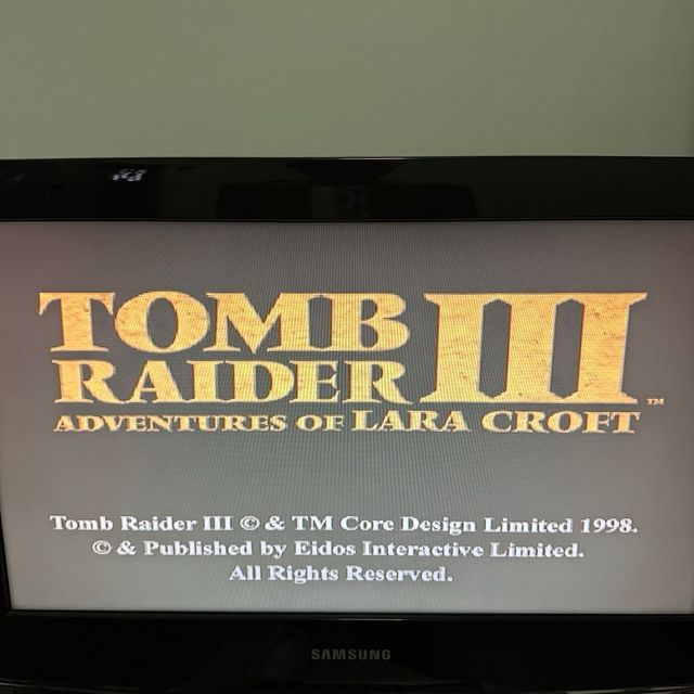 Tomb Raider 3 Ps1 gioco originale PlayStation 1 eu