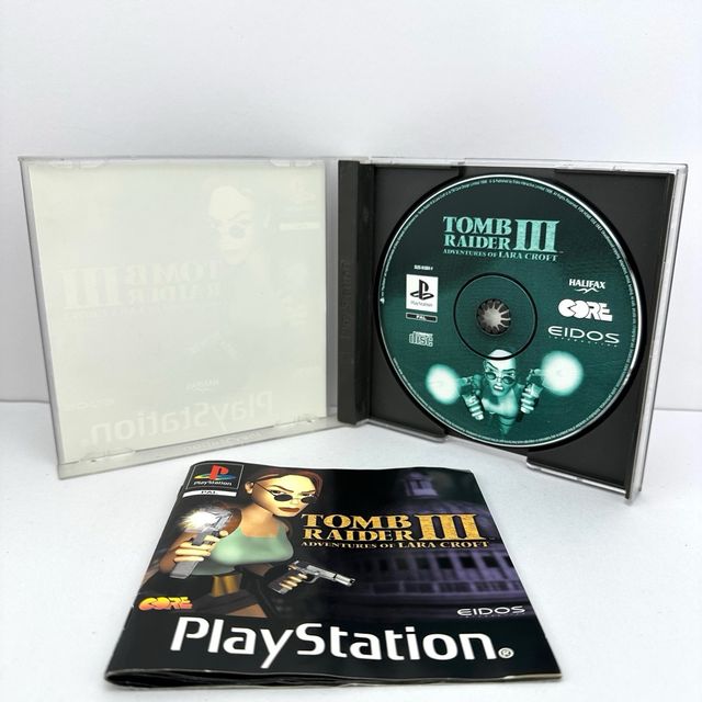 Tomb Raider 3 Ps1 gioco originale PlayStation 1 eu
