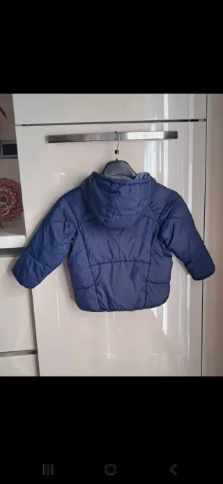 Piumino bimbo 2-3 anni blu