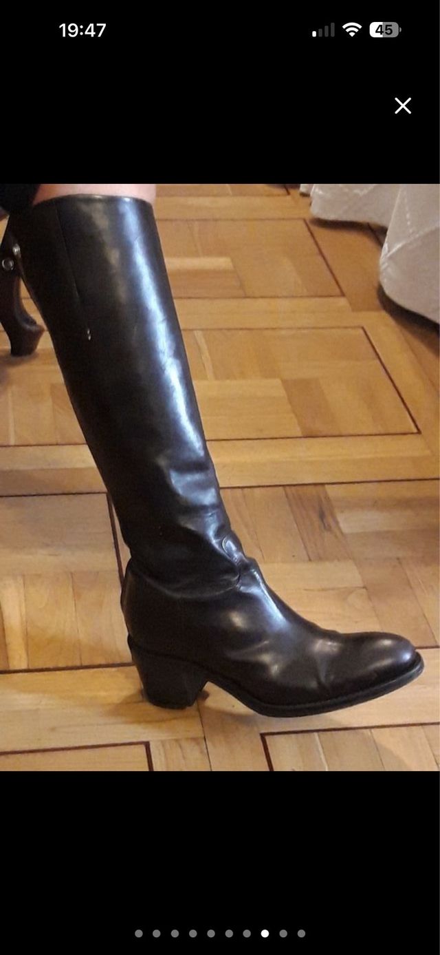 Botas Freelance Negras Cómodas