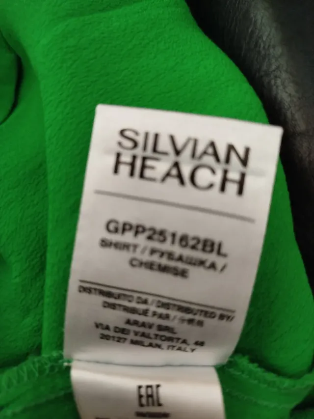 Camicia donna silvian Heach verde taglia unica
