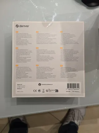 Denver Cuffie Bluetooth Wireless BTH-250