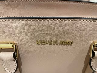 Bolso Michael Kors Rosa y Dorado
