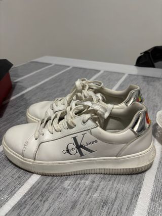 Scarpe Calvin Klein Bianche Donna