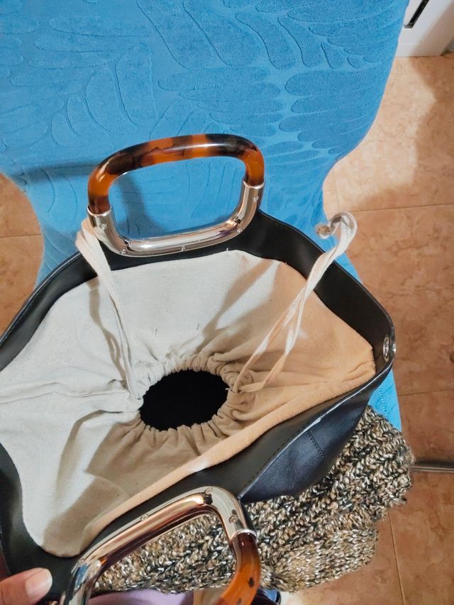 Bolso de mano Zara vintage