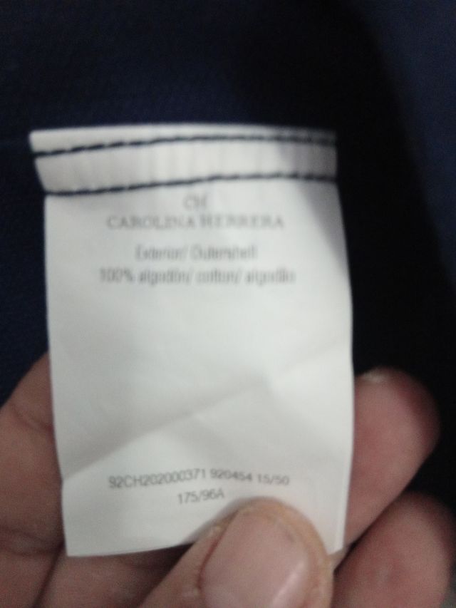 Camisa Carolina Herrera Hombre Azul