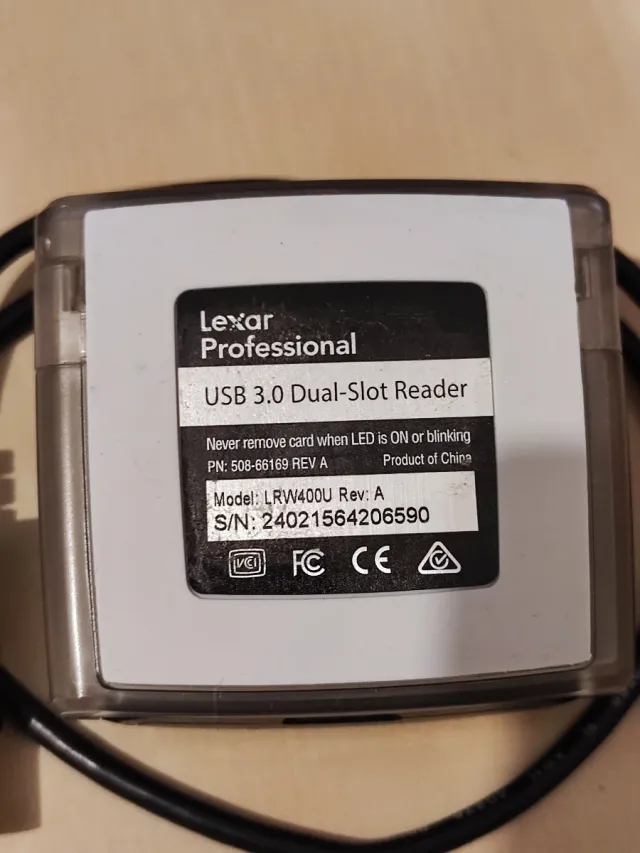 Lector Tarjetas Lexar CF SD USB 3.0