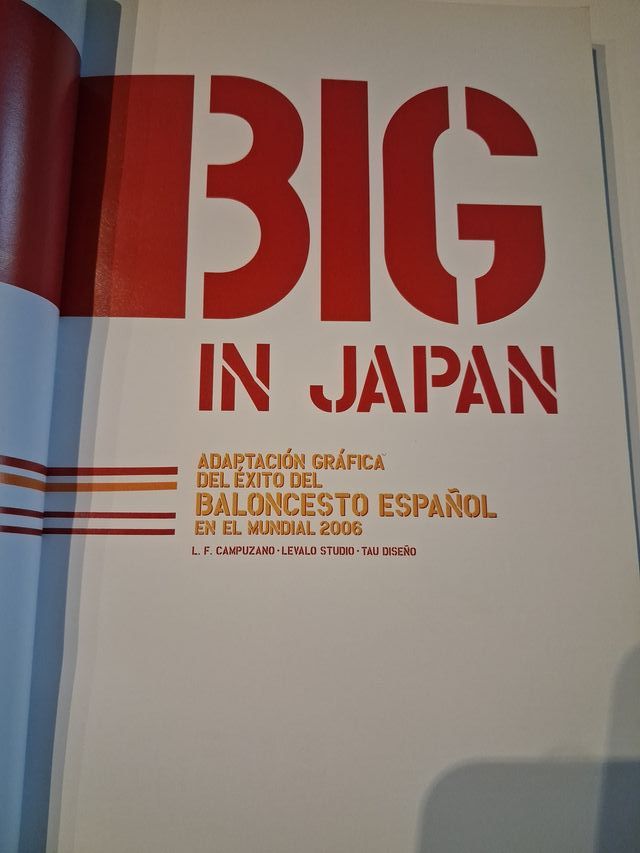 Adaptación gráfica del éxito del baloncesto esp...