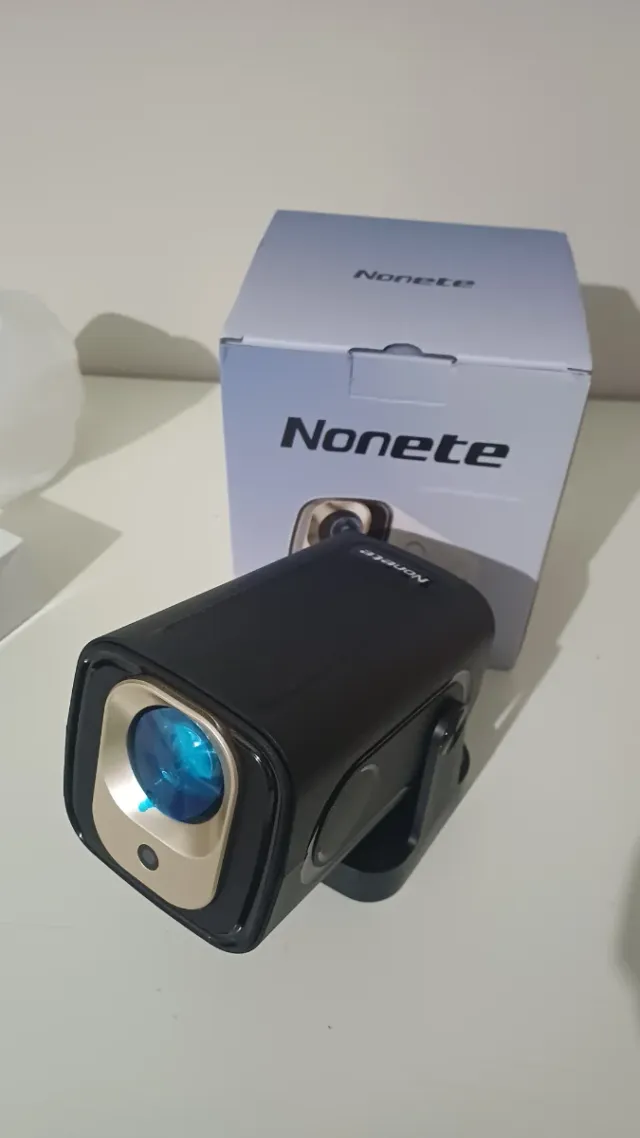 Mini Proiettore Nonete 1080P Nero/Oro