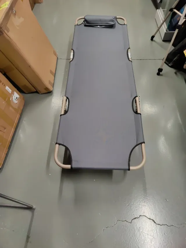 Cama plegable camping 1 persona