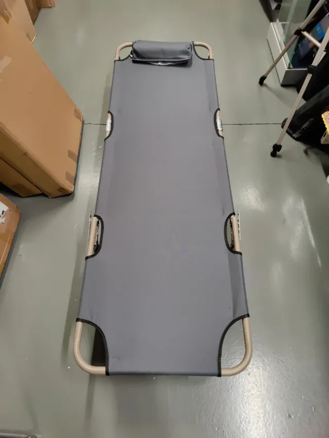 Cama plegable camping 1 persona