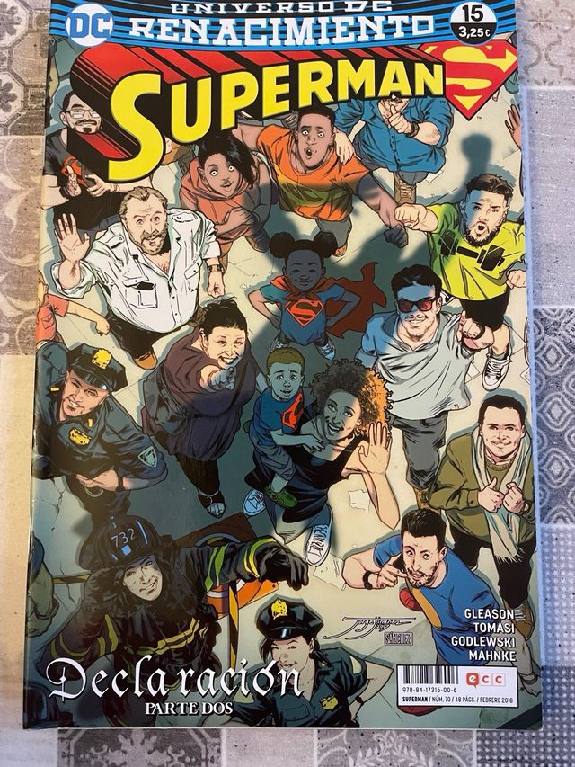 Universo DC renacimiento “Superman” 1,2,6,9,11-18