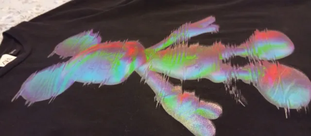 Camiseta Zara Mickey Glitch Multicolor