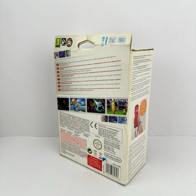 Controller Wiimote rosso con motion plus Nintendo