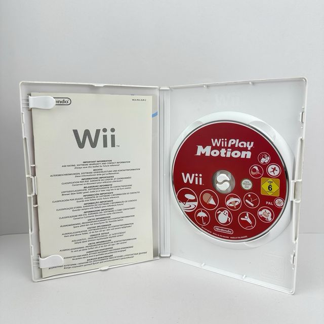 Controller Wiimote rosso con motion plus Nintendo