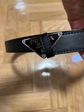 Cinturón Prada Negro 105 cm