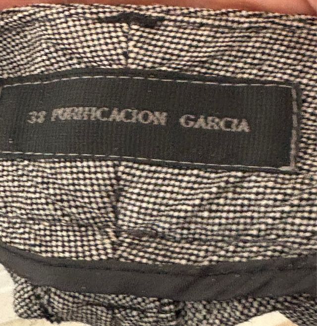 Chaqueta de traje Purificación García gris