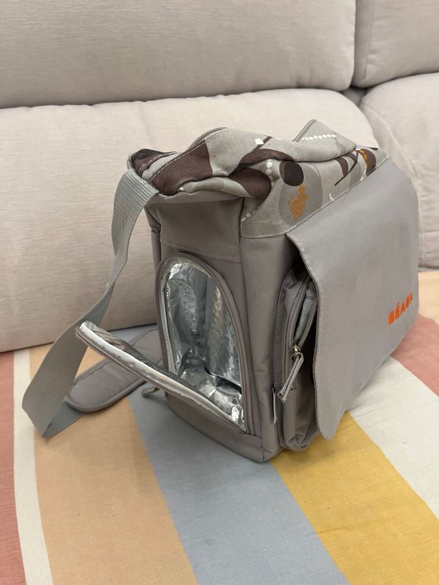 Bolso Carro Bebé Gris