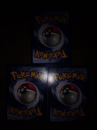 Lote Cartas Pokémon: Profesor Oak, Bulbasaur, Poli