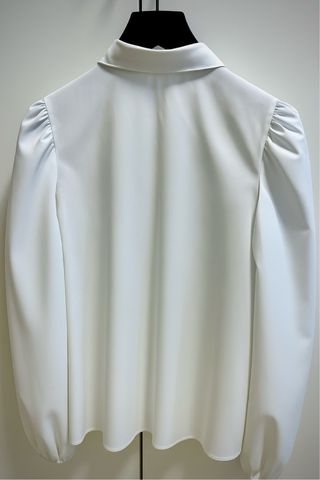 Camisa Stradivarius Blanca Talla S