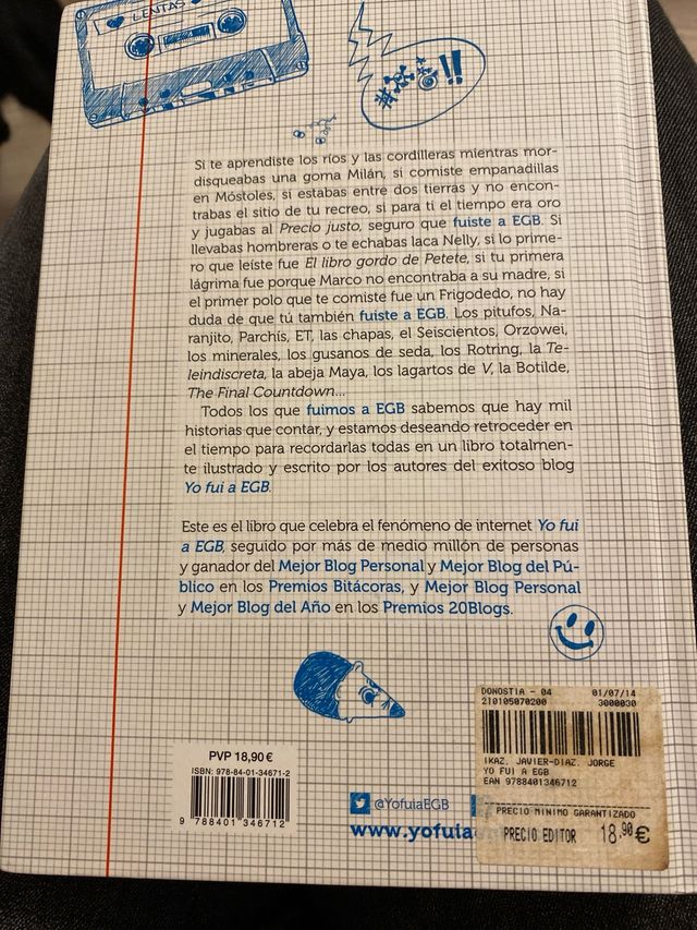 Yo fui a EGB (Spanish Edition)