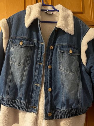 Chaqueta vaquera forrada borreguito