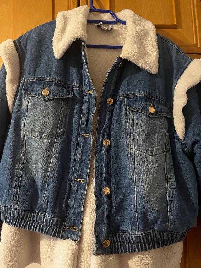 Chaqueta vaquera forrada borreguito