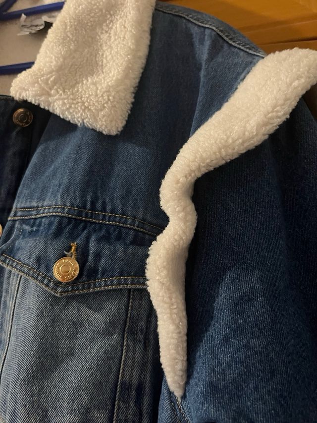 Chaqueta vaquera forrada borreguito