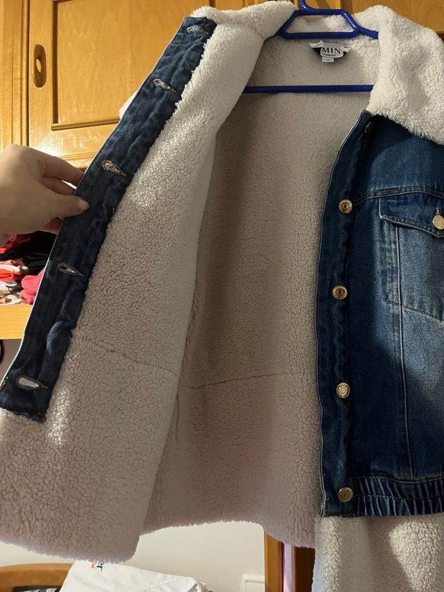 Chaqueta vaquera forrada borreguito