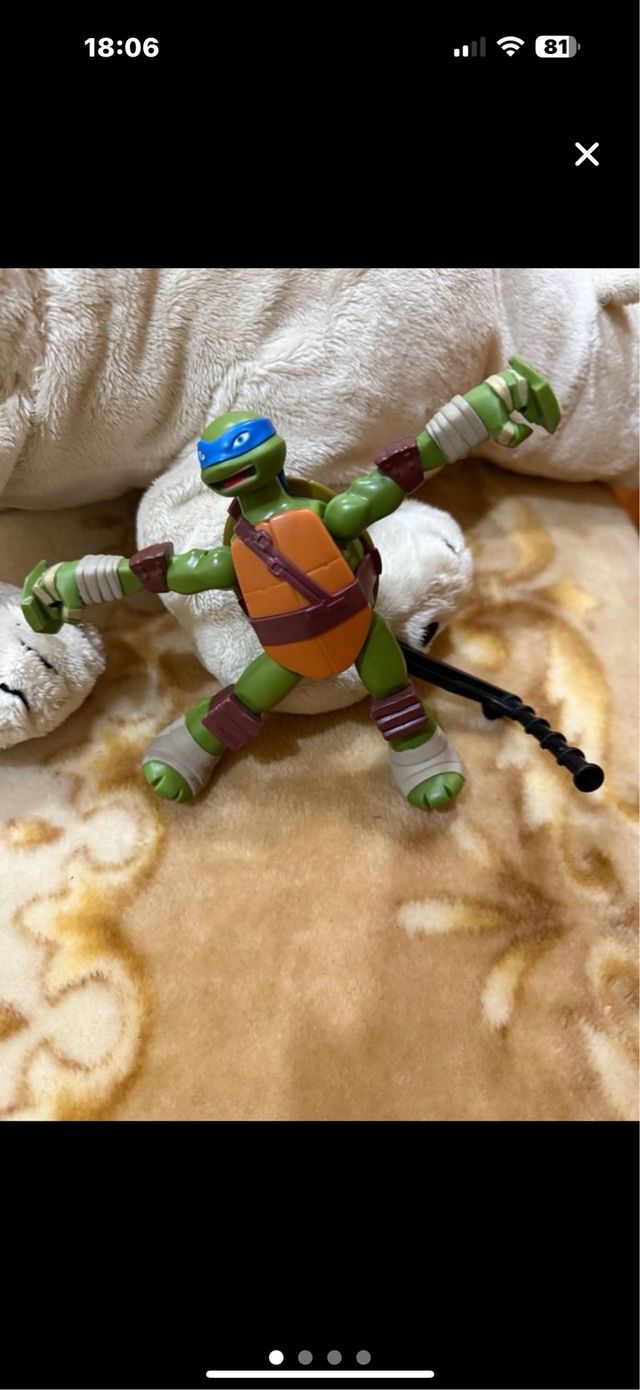 Muñeco Tortugas Ninja Leonardo