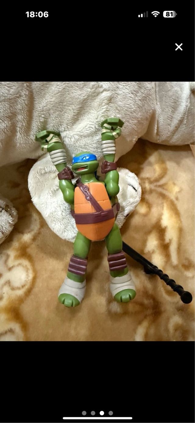Muñeco Tortugas Ninja Leonardo