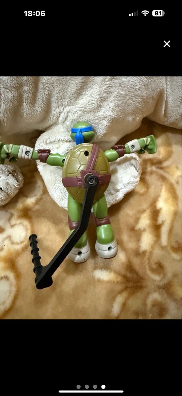 Muñeco Tortugas Ninja Leonardo