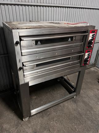 Horno de pizzas Zanolli 2 pisos 6+6