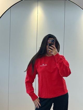 Sudadera Origins Roja Nueva