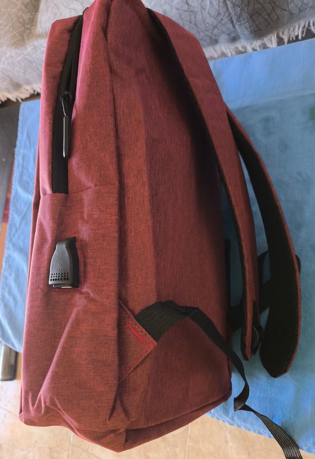 Mochila portátil tela Oxford carga USB