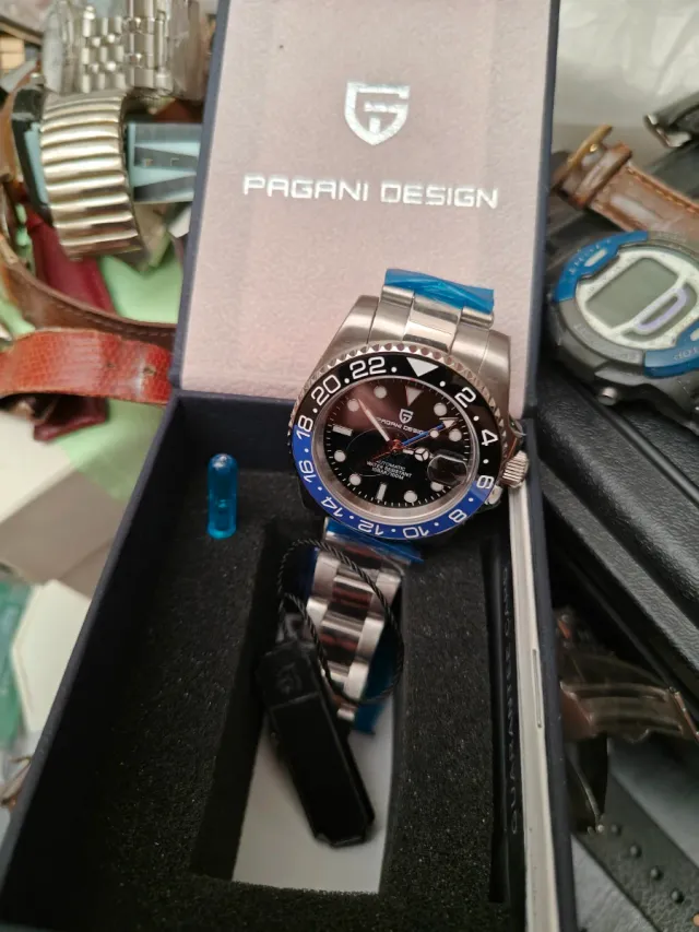 Reloj Pagani Design GMT Automático Nuevo