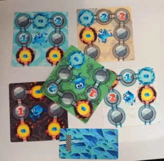 Juego de mesa Cool Runnings. Derretir hielos.